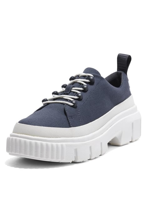 GREYFIELD LACE UP SHOE DARK BLUE CANVAS 7