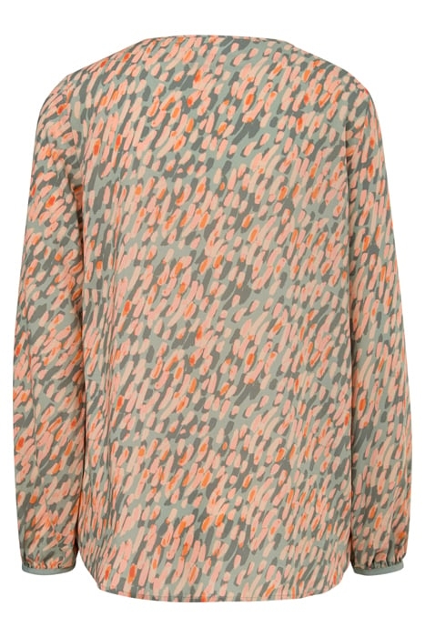 COMMA BLOUSES GREEN-OLIVE 2