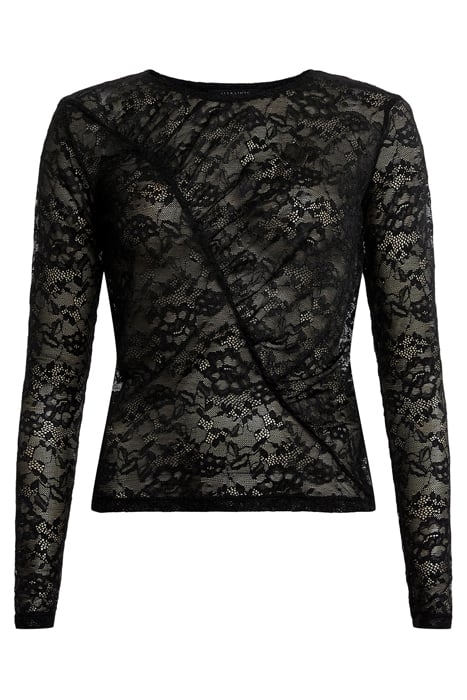 EDANA LACE LS TOP BLACK 4