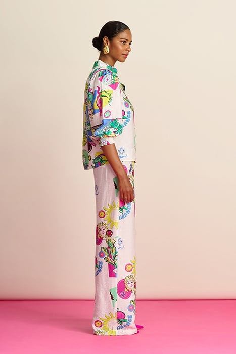 PANTS - SICILIAN LOVE MULTI COLOUR 4