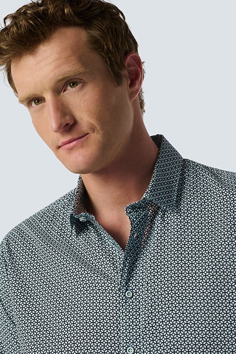 SHIRT SHORT SLEEVE ALLOVER PRINTED SKY 6