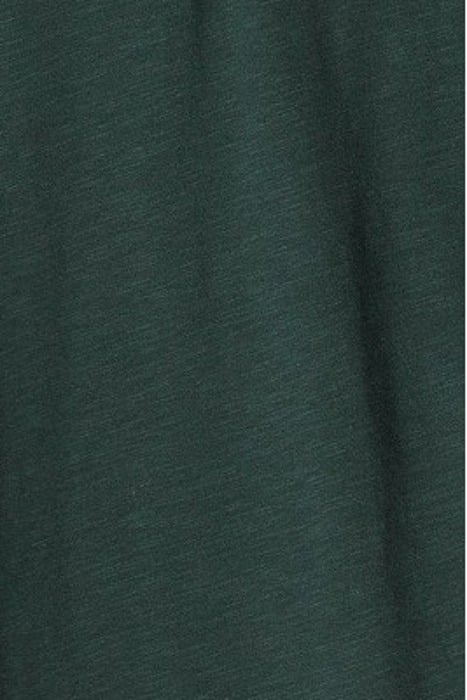 ORGANIC SLUB FRILL LONGSLEEVE MIDNIGHT JADE 5