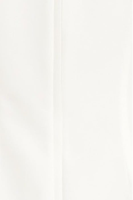 DRAPED MIDI DRESS WHITE 5