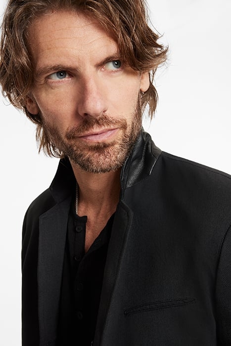 CUT AWAY NOTCH LAPEL JACKET BLACK 3