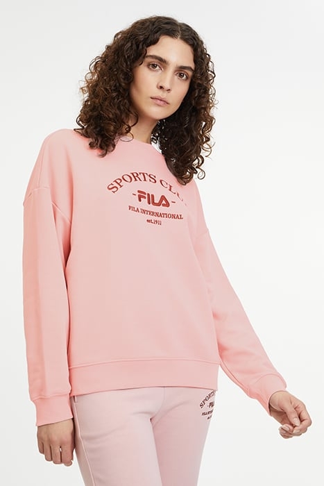 BOROD LOOSE FIT CREW SWEAT PALE MAUVE 1