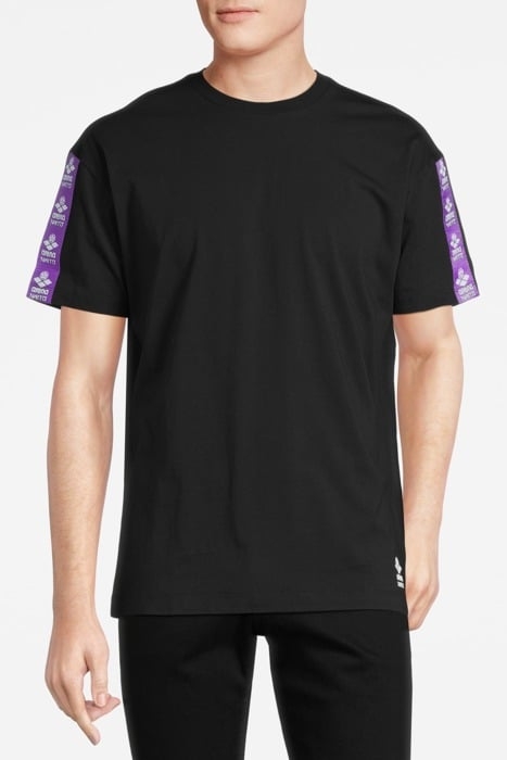 UNISEX ARENA FUN PLANET T-SHIRT BLACK 1