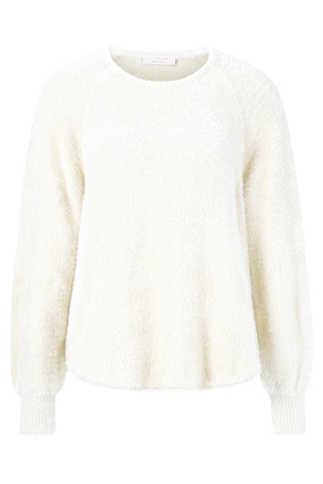 COZY CREW NECK PEARL WHITE 4