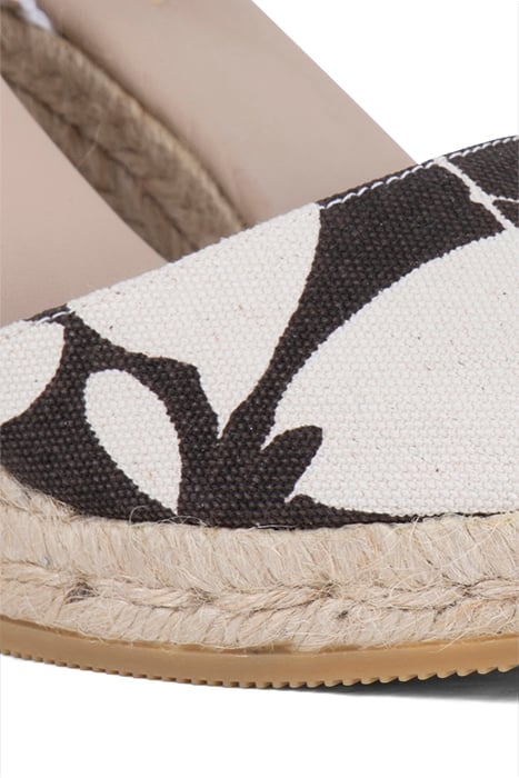 OPHRA ESPADRILLES BLACK/WHITE 4