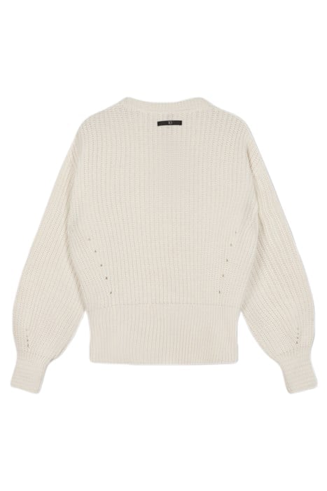 KNIT SWEATER AMSTERDAM ECRU 3
