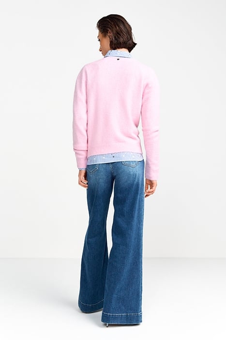 COZY CARDIGAN RECYCLED FROZEN ROSE 2