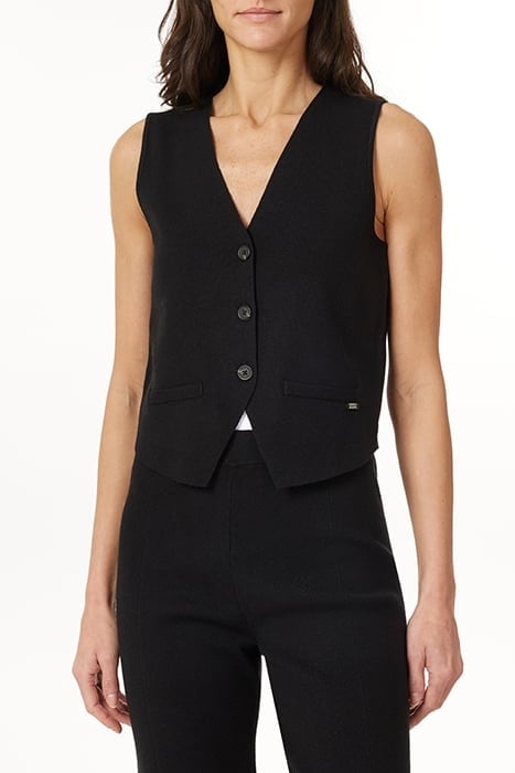SWEATER VEST BLACK NIGHT 1