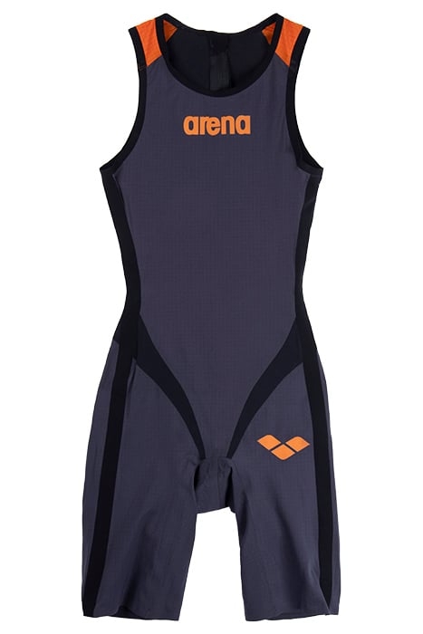 W ZIPPED TRISUIT TRI POLY C DARK_GREY,BLACK,ORANGE 1