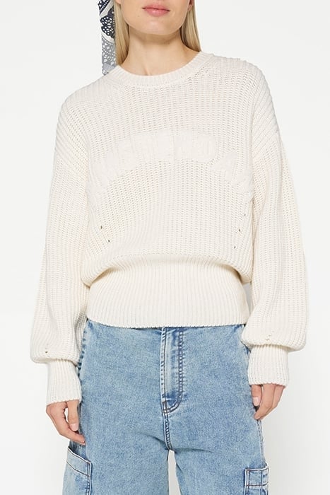 KNIT SWEATER AMSTERDAM ECRU 1