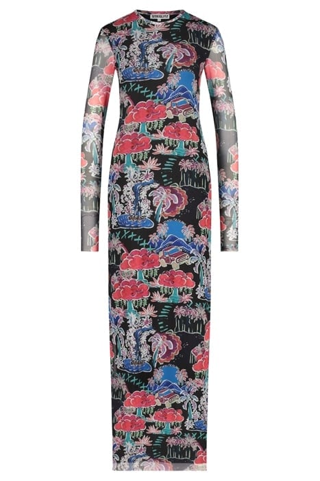 VINA MESH DRESS MULTI 3