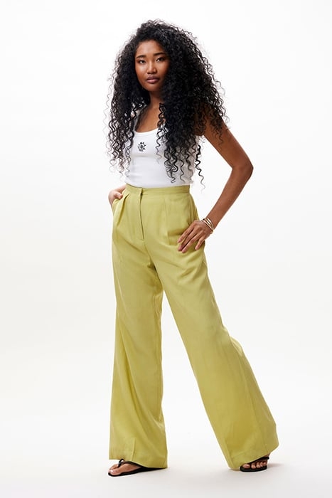 ELASTICATED WAISTBAND TROUSERS PALM 2