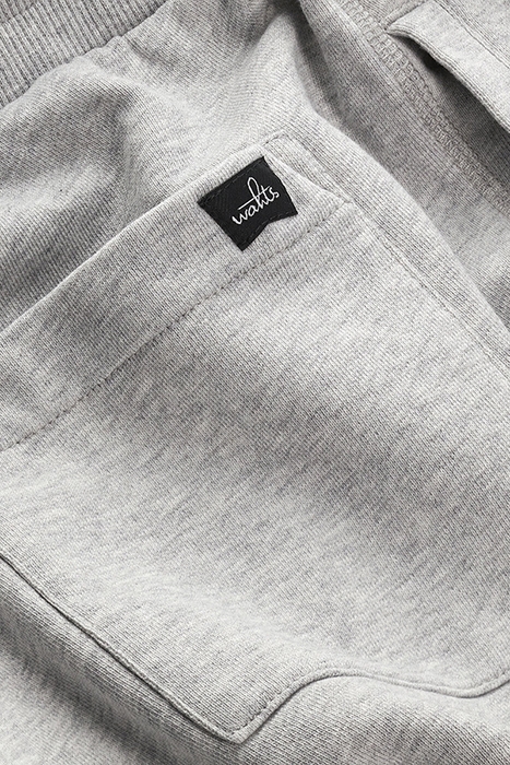 TROY | SWEATSHORTS LIGHT GREY MELANGE 2