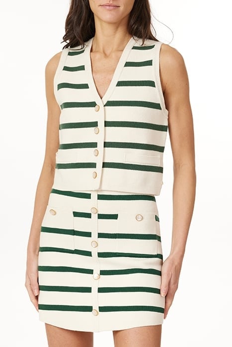 SWEATER WHITECAP GREY/PINE NEEDLE 1