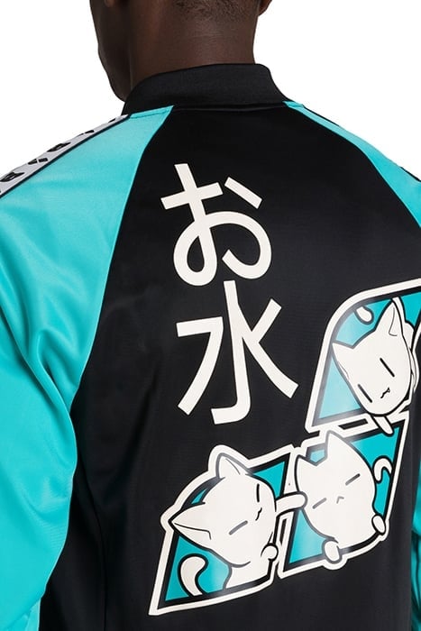 M RELAX IV TEAM JACKET ANIME BLACK-MINT 4
