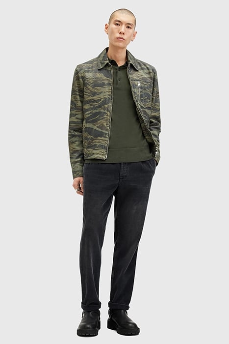 MODE MERINO LS POLO GRANGE GREEN 5