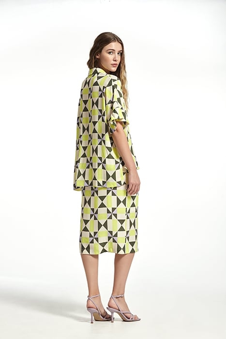 MARROCAIN PRINTED CREPE EXTRA SHIRT MULTICOLOR 4