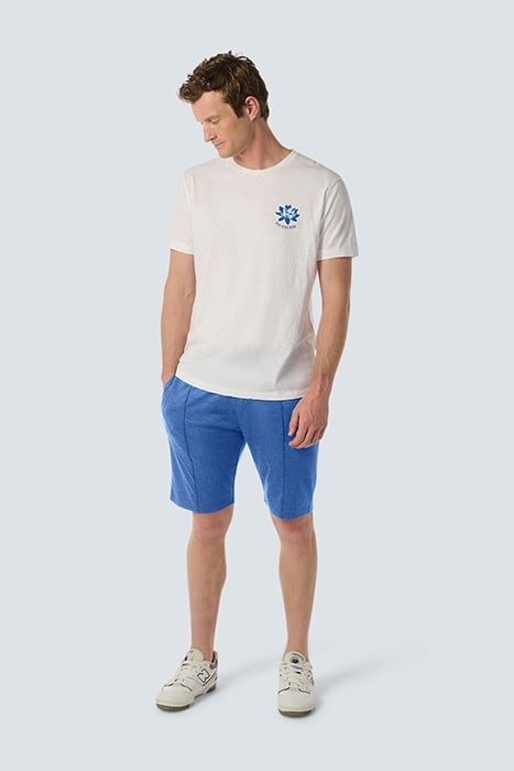 SHORT JERSEY MELANGE COBALT 3