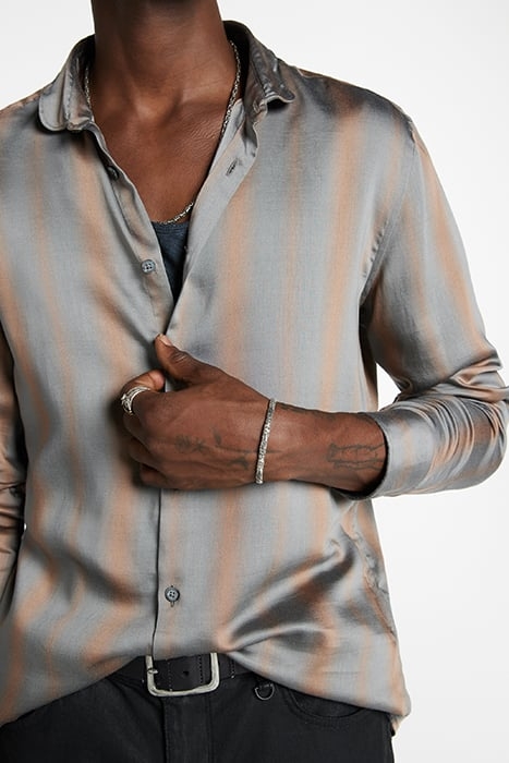 SLIM FIT SHIRT WITH WIRE INSERTED SHAPED HENNA 3