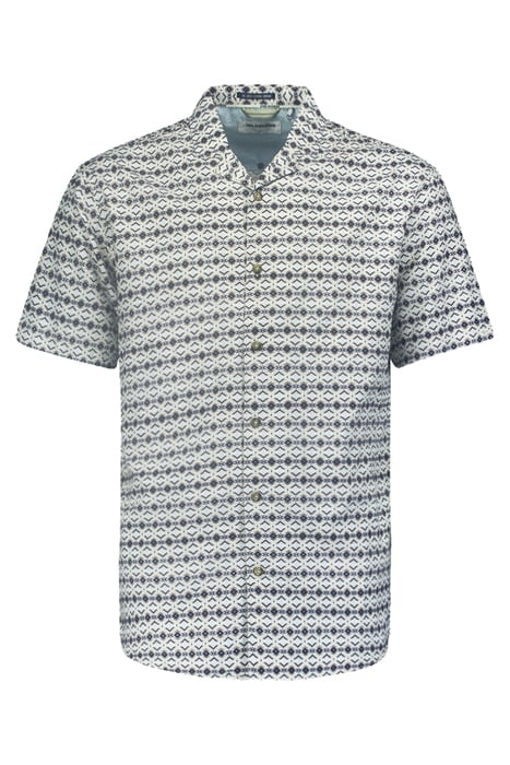 SHIRT SHORT SLEEVE RESORT COLLAR ALLOVER PRINTED SKY 4