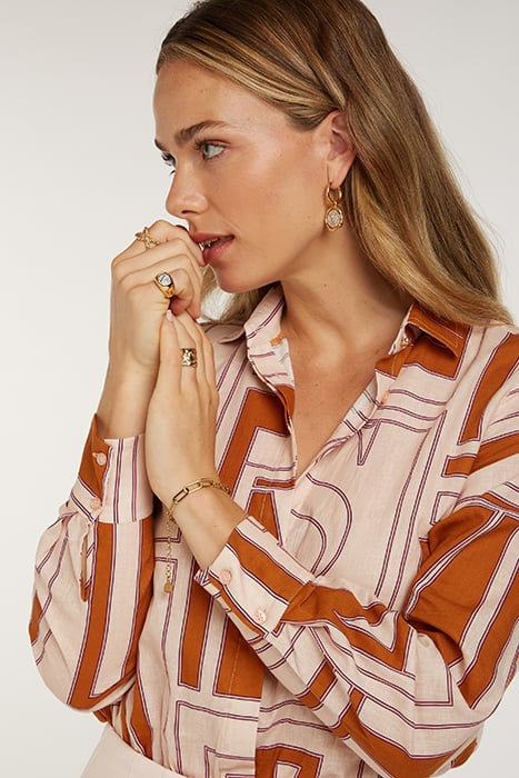 SISSIE PEACHY PINK COGNAC 4