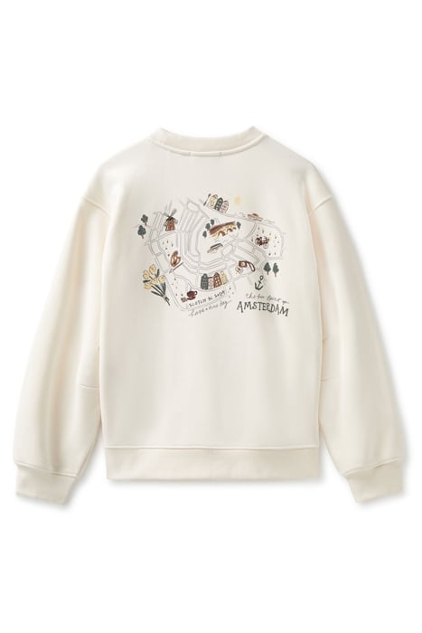 SWEATSHIRT WHITE CAP GREY 4