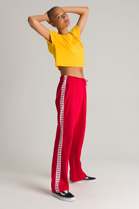 W RELAX IV TEAM PANT RED-WHITE-RED 7