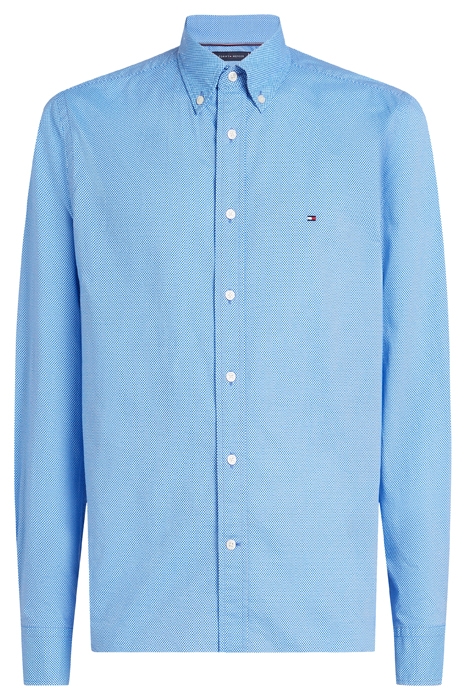 FLEX POPLIN REGULAR FIT CASUAL SHIRT NIGHT SKY BLUE 4