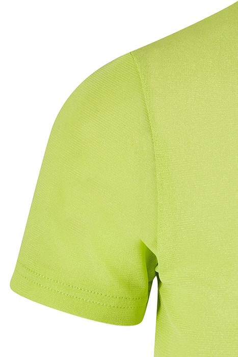 LADIES SHORT MESH TEE FROZENYELLOW 6