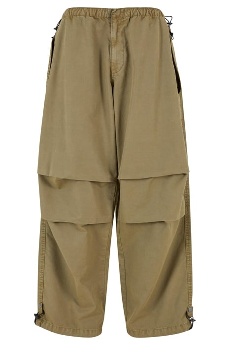 LADIES COTTON PARACHUTE PANTS TINIOLIVE 4