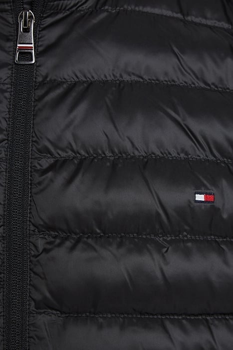 PACKABLE RECYCLED VEST STD FIT BLACK 6
