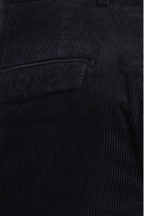 BLAKE - PLEATED CORDUROY PANT WITH FIXED TURN-UP NIGHT 5