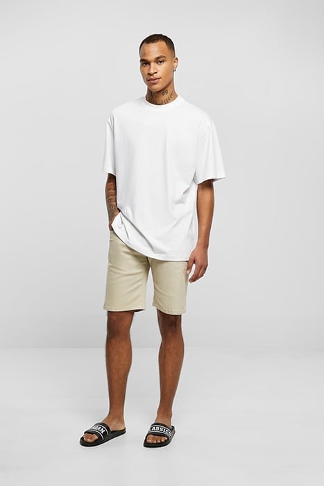 RELAXED FIT JEANS SHORTS RAW WASHED 3