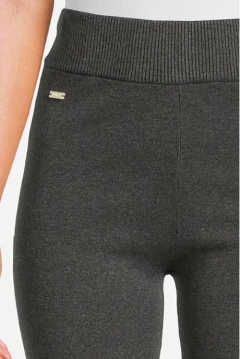 OLLY FLARED PANTS DARK GREY 4