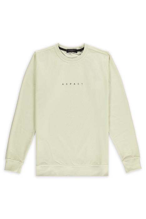 UNISEX EMBROIDERY SWEATER AQUA 1