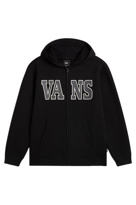VARCITY ZIP-B BLACK 1