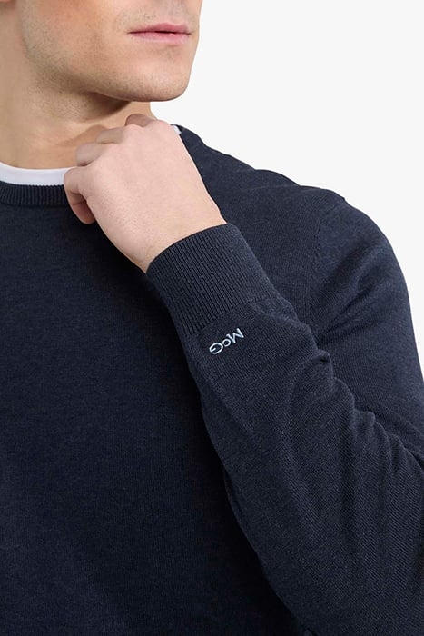 C-NECK SWEATER NAVY 6