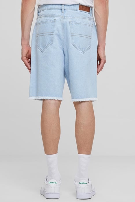 OPEN EDGE TWO KNEE DENIM SHORTS NEW LIGHT BLUE WASHED 2