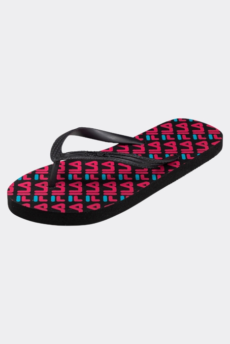 TROY LOGO SLIPPER WMN BLACK 7