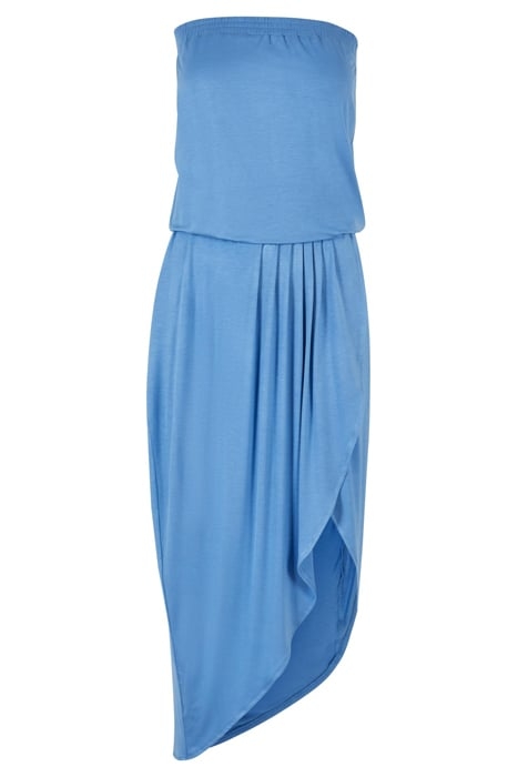 LADIES VISCOSE BANDEAU DRESS HORIZONBLUE 3