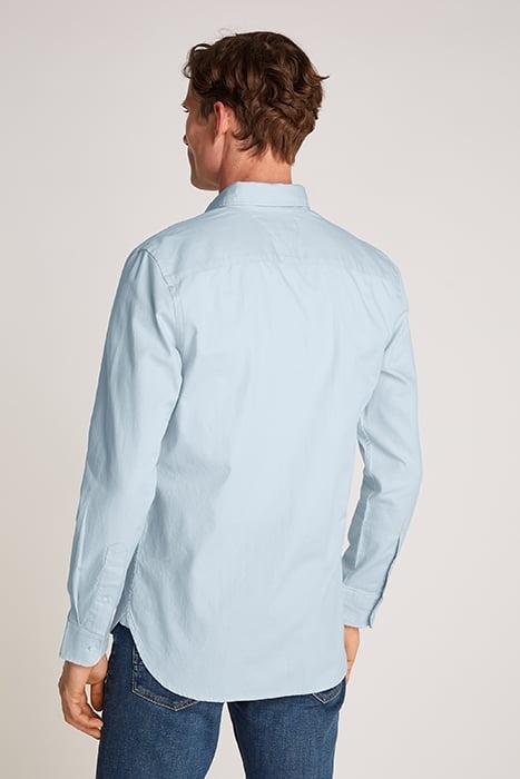 FLEX DOBBY SF SLIM FIT LONG SLEEVE SHIRT BLUE 2