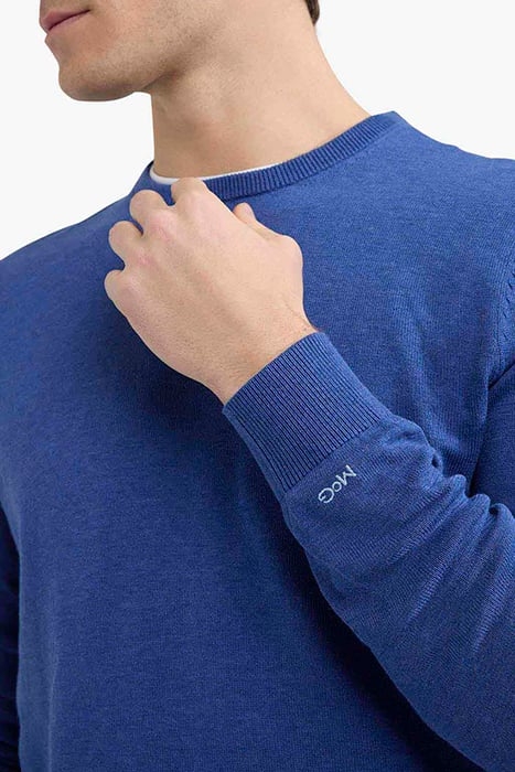 C-NECK SWEATER ROYAL BLUE 6