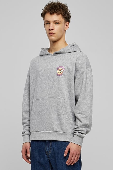 BIG PEACE HOODY GREY 1