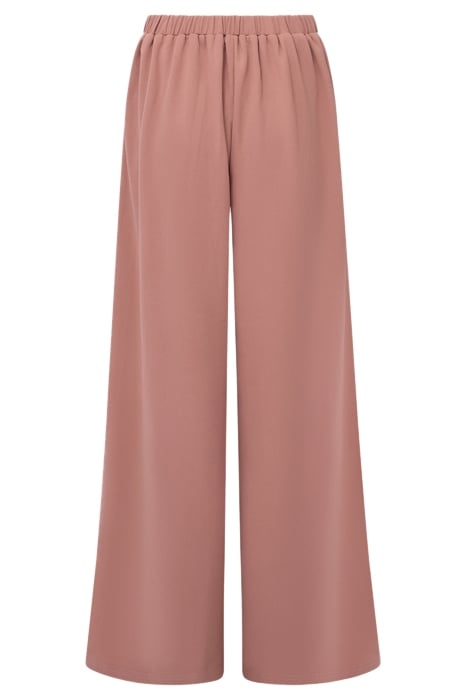 CREPE WIDE LEG STRIPE SZ18 MOCHA/SUMMER 2