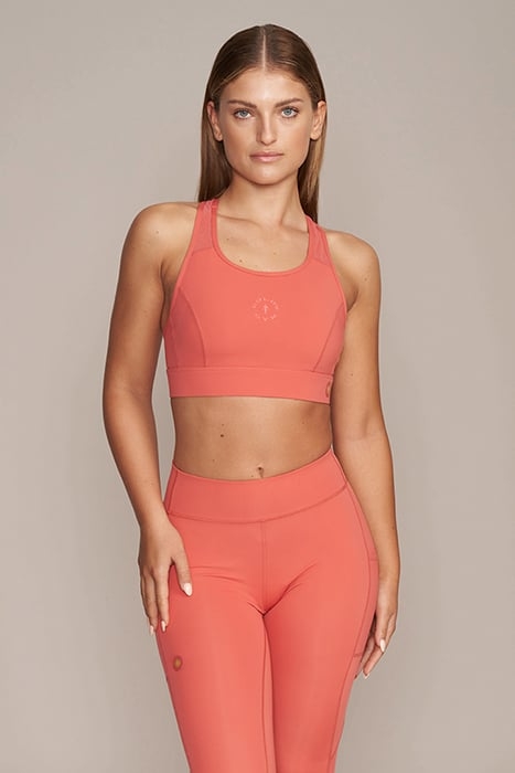 NADIA - WOMEN'S LOW SUPPORT BRA RED 1