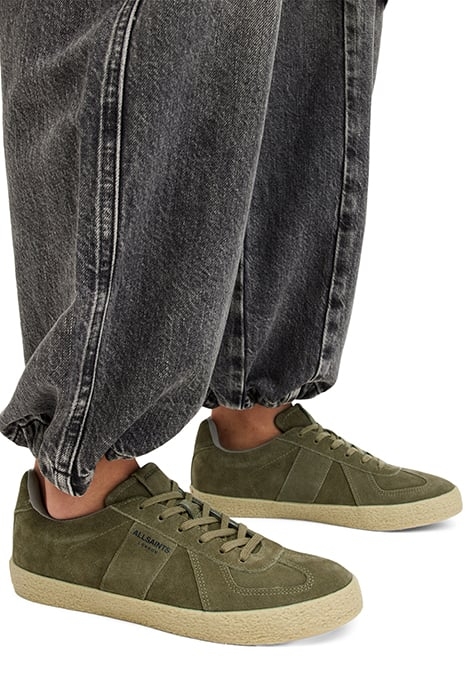 JAIMEE SUEDE SNEAKER KHAKI GREEN 2
