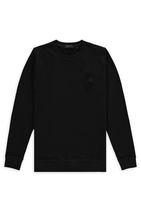 UNISEX GRAFFITI TEDDY SWEATER BLACK 1